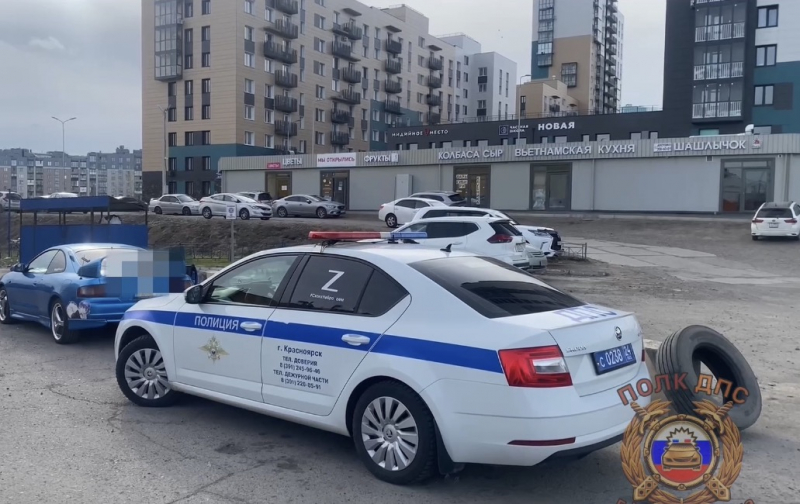 Автолюбительница задержана за оскорбление сотрудников полиции